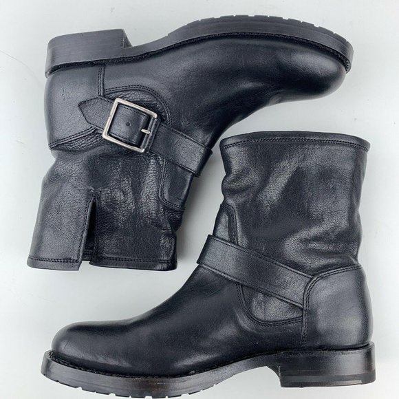 Womens Frye Boots Size 6 Natalie Short Engineer - Picture 5 of 11